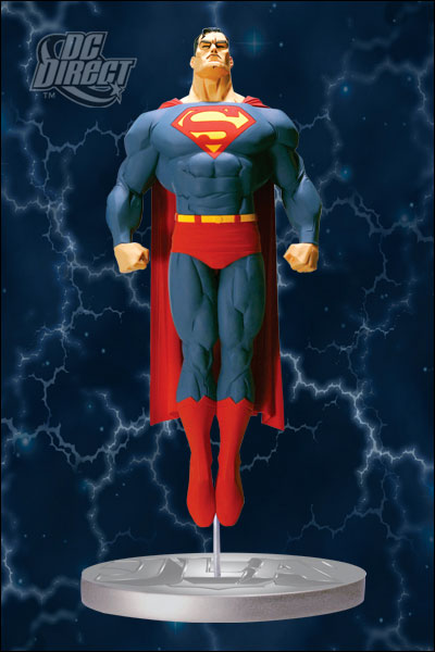 DC Comics JLA Superman Cover to Cover Statue
